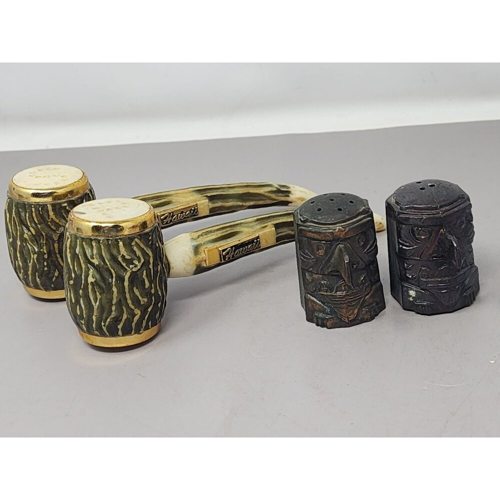 Vintage Hawaii &‎ Totem Salt & Pepper Shaker Sets